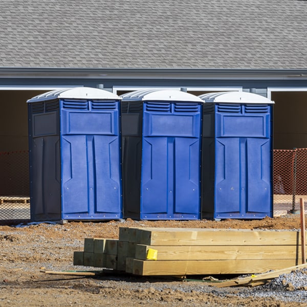 what is the expected delivery and pickup timeframe for the porta potties in Benkelman NE